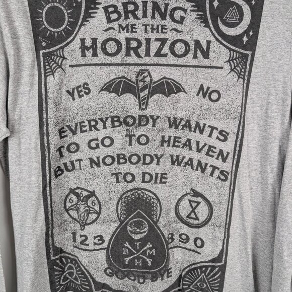 Bring Me the Horizon Long Sleeve Ouija Shirt - XL - Picture 2 of 7